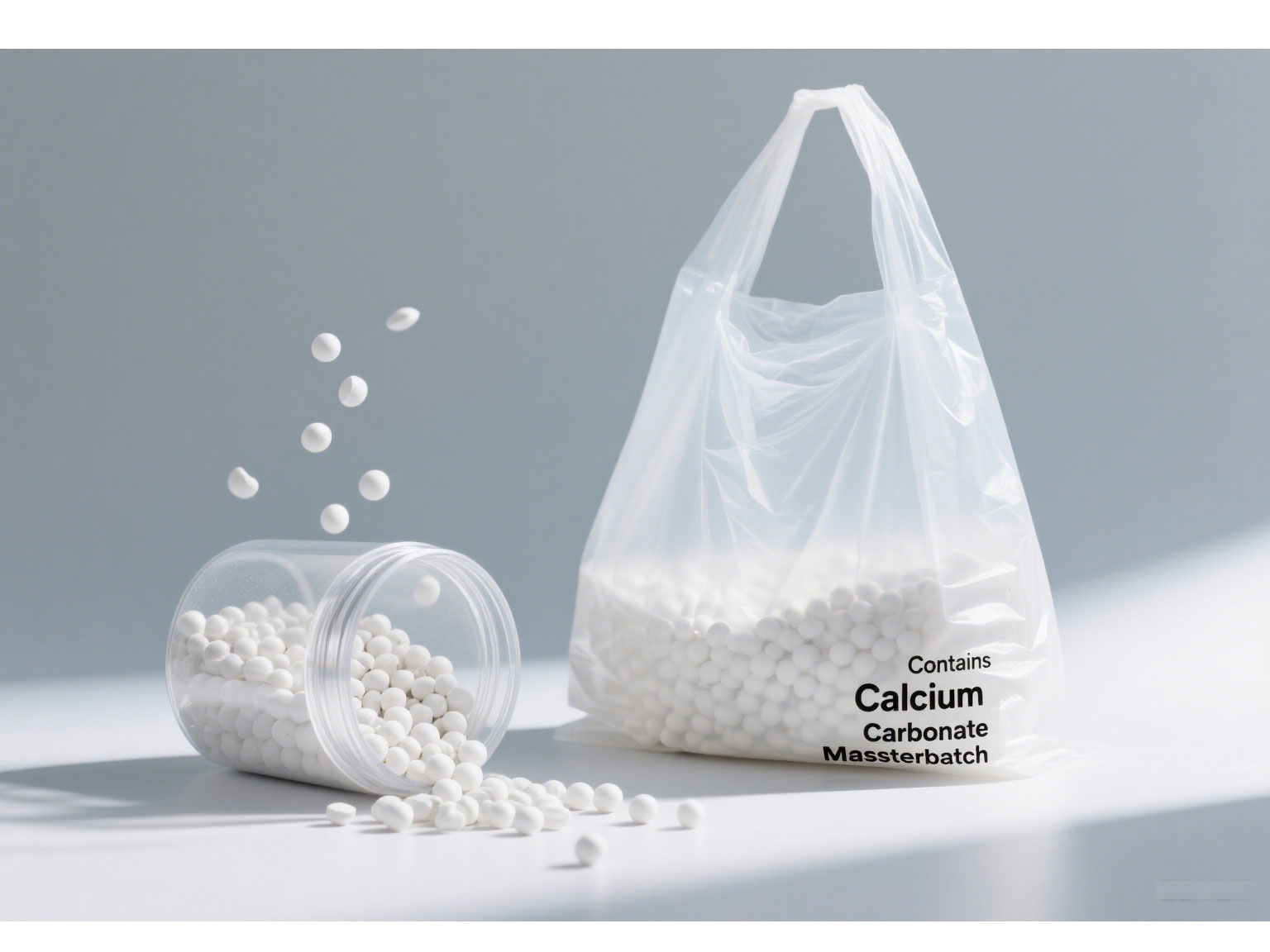 CaCO₃ filler masterbatch