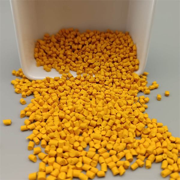 Yellow Masterbatch Color Sheet and Pipe Injection Molding Factory ...