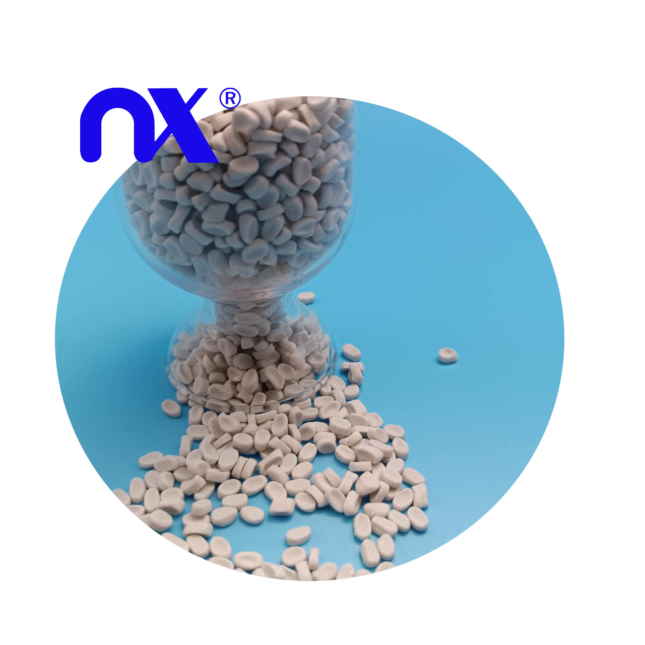 Calcium carbonate masterbatch