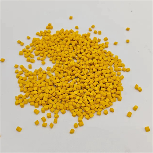 Yellow color masterbatch